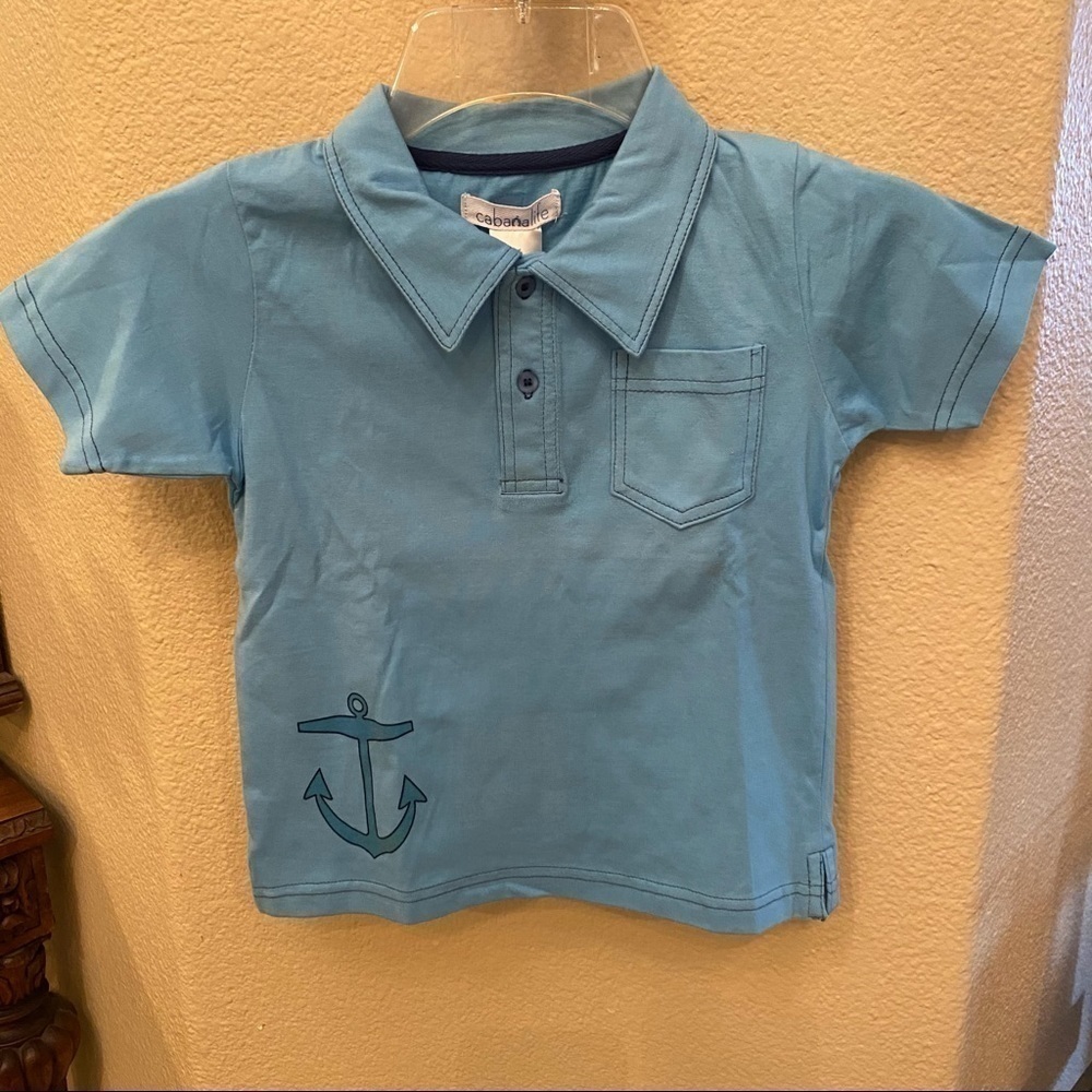 NWT~CABANA LIFE Blue Sun Protective Top Size 3T